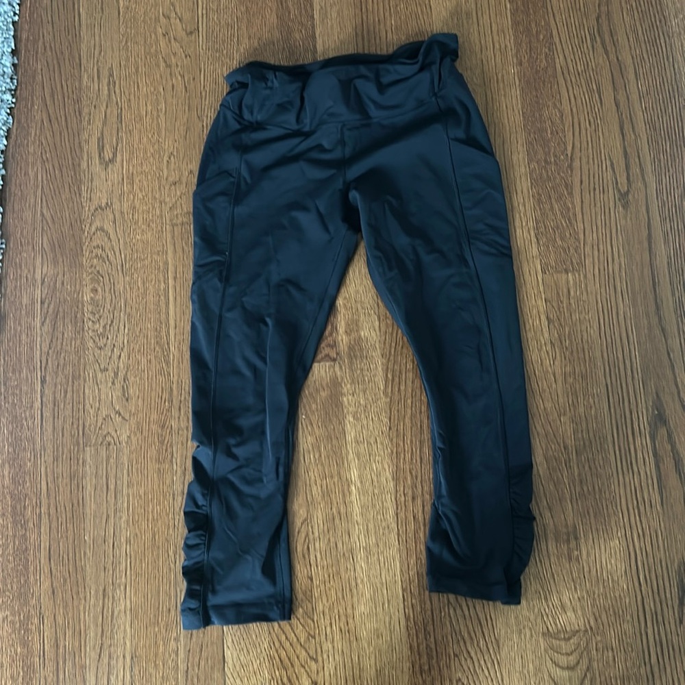 Black Lululemon Leggings Size 10